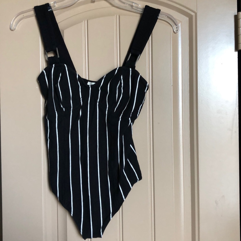 Striped Bodysuit